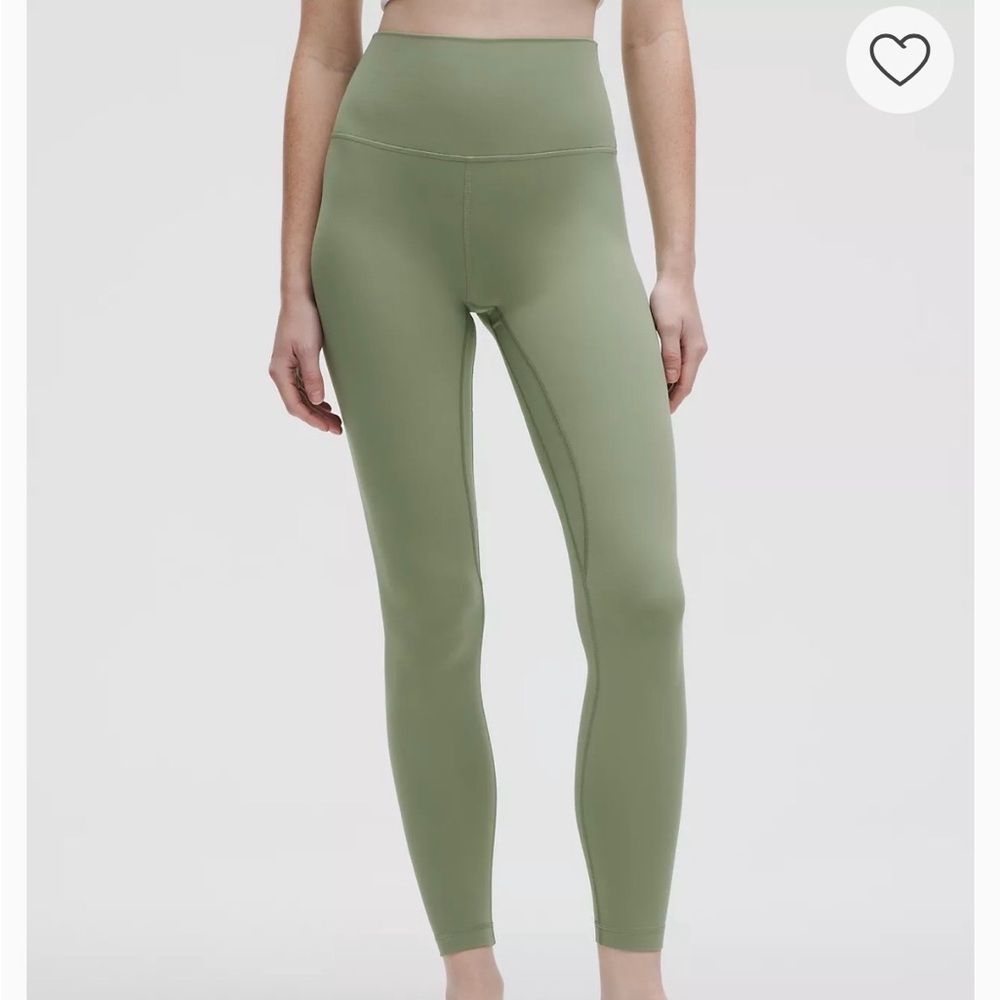Lululemon Athletica Desert Green Leggings